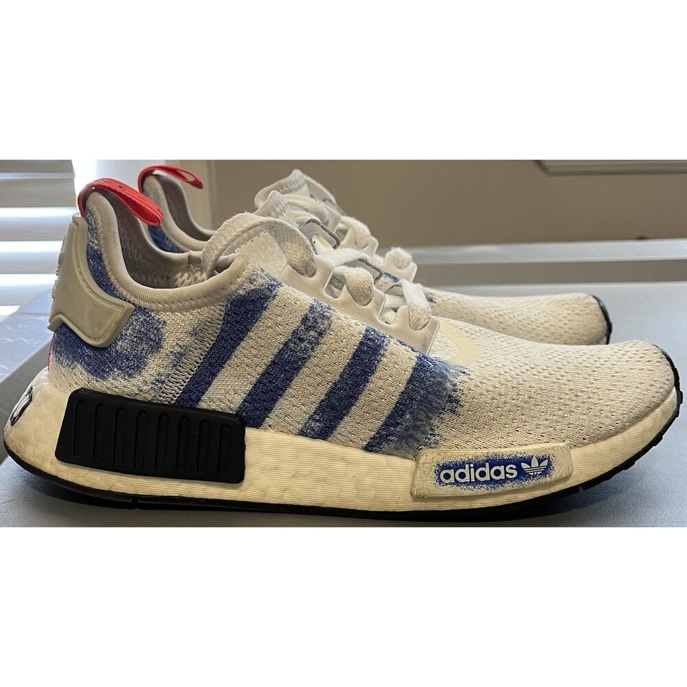 Size 6 - Adidas NMD_R1 Stencil Pack - Bold Blue